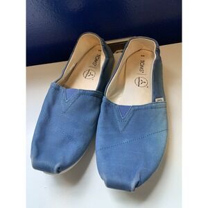 New Women's‎ Toms Slip On Canvas Shoes Flats Size 9 Earthwise